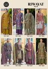 Riwayat Vol 8 By Belliza Viscose Rayon Printed Dress Material Wholesale Online